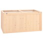 vidaXL Jaula para hámster madera maciza abeto 89,5x45x45 cm vidaXL Jaula para hámster madera maciza abeto 89,5x45x45 cm