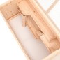 vidaXL Jaula para hámster madera maciza abeto 89,5x45x45 cm vidaXL Jaula para hámster madera maciza abeto 89,5x45x45 cm