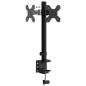 vidaXL Soporte para monitor acero negro VESA 75/100 mm vidaXL Soporte para monitor acero negro VESA 75/100 mm