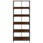 vidaXL Estantería de madera ingeniería marrón roble 78,5x33x188,5 cm vidaXL Estantería de madera ingeniería marrón roble 78,5x33x188,5 cm