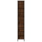 vidaXL Estantería de madera ingeniería marrón roble 78,5x33x188,5 cm vidaXL Estantería de madera ingeniería marrón roble 78,5x33x188,5 cm