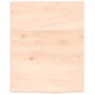 vidaXL Encimera de baño madera maciza sin tratar 40x50x2 cm vidaXL Encimera de baño madera maciza sin tratar 40x50x2 cm