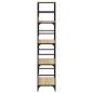 vidaXL Estantería de madera de ingeniería roble Sonoma 50x33x153 cm vidaXL Estantería de madera de ingeniería roble Sonoma 50x33x153 cm