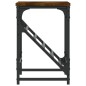 vidaXL Mueble zapatero madera de ingeniería roble ahumado 60x30x45 cm vidaXL Mueble zapatero madera de ingeniería roble ahumado 60x30x45 cm