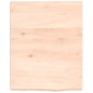 vidaXL Encimera de baño madera maciza sin tratar 40x50x(2-4) cm vidaXL Encimera de baño madera maciza sin tratar 40x50x(2-4) cm