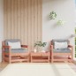 vidaXL Sillones de jardín y cojines 2 uds madera maciza abeto Douglas vidaXL Sillones de jardín y cojines 2 uds madera maciza abeto Douglas