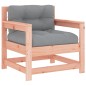 vidaXL Sillones de jardín y cojines 2 uds madera maciza abeto Douglas vidaXL Sillones de jardín y cojines 2 uds madera maciza abeto Douglas