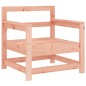 vidaXL Sillones de jardín y cojines 2 uds madera maciza abeto Douglas vidaXL Sillones de jardín y cojines 2 uds madera maciza abeto Douglas