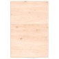 vidaXL Encimera de baño madera maciza sin tratar 40x60x2 cm vidaXL Encimera de baño madera maciza sin tratar 40x60x2 cm
