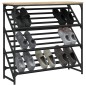 vidaXL Mueble zapatero madera de ingeniería roble Sonoma 90x30x85 cm vidaXL Mueble zapatero madera de ingeniería roble Sonoma 90x30x85 cm