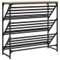 vidaXL Mueble zapatero madera de ingeniería roble Sonoma 90x30x85 cm vidaXL Mueble zapatero madera de ingeniería roble Sonoma 90x30x85 cm