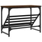 vidaXL Mueble zapatero madera de ingeniería marrón roble 60x30x45 cm vidaXL Mueble zapatero madera de ingeniería marrón roble 60x30x45 cm
