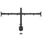 vidaXL Soporte para monitor doble acero negro VESA 75/100 mm vidaXL Soporte para monitor doble acero negro VESA 75/100 mm