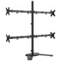 vidaXL Soporte para monitor acero negro VESA 75/100 mm vidaXL Soporte para monitor acero negro VESA 75/100 mm
