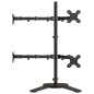 vidaXL Soporte para monitor acero negro VESA 75/100 mm vidaXL Soporte para monitor acero negro VESA 75/100 mm