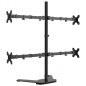 vidaXL Soporte para monitor acero negro VESA 75/100 mm vidaXL Soporte para monitor acero negro VESA 75/100 mm