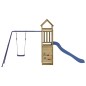 vidaXL Parque infantil de exterior madera de pino impregnada vidaXL Parque infantil de exterior madera de pino impregnada