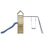 vidaXL Parque infantil de exterior madera de pino impregnada vidaXL Parque infantil de exterior madera de pino impregnada