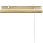 vidaXL Persiana enrollable de bambú color natural 150x160 cm vidaXL Persiana enrollable de bambú color natural 150x160 cm