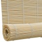 vidaXL Persiana enrollable de bambú color natural 150x160 cm vidaXL Persiana enrollable de bambú color natural 150x160 cm