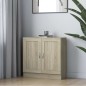 vidaXL Armario libros madera contrachapada color roble 82,5x30,5x80 cm