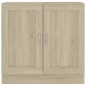 vidaXL Armario libros madera contrachapada color roble 82,5x30,5x80 cm