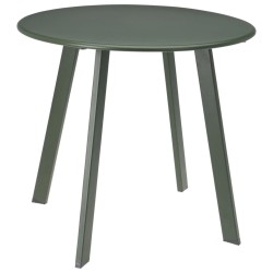 ProGarden Mesa auxiliar verde mate 50x45 cm
