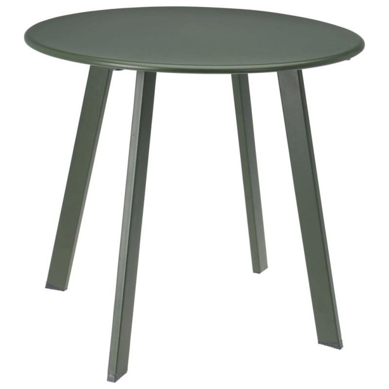 ProGarden Mesa auxiliar verde mate 50x45 cm ProGarden Mesa auxiliar verde mate 50x45 cm