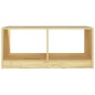 vidaXL Mesa de centro de madera maciza de pino 75x50x33,5 cm vidaXL Mesa de centro de madera maciza de pino 75x50x33,5 cm