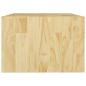 vidaXL Mesa de centro de madera maciza de pino 75x50x33,5 cm vidaXL Mesa de centro de madera maciza de pino 75x50x33,5 cm