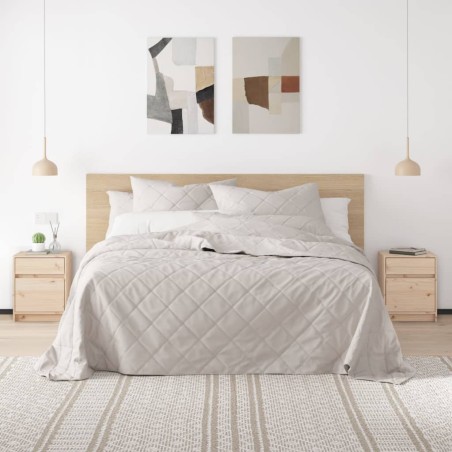 vidaXL Mesita de noche madera maciza de pino 40x31x50 cm