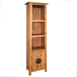 vidaXL Mueble de baño madera maciza de pino 48x32x170 cm