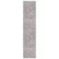 vidaXL Estantería de 3 niveles contrachapada gris hormigón 60x24x109cm vidaXL Estantería de 3 niveles contrachapada gris hormigón 60x24x109cm