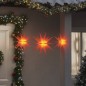 vidaXL Lámparas de Navidad LED plegables 3 unidades rojo vidaXL Lámparas de Navidad LED plegables 3 unidades rojo