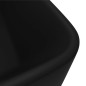 vidaXL Lavabo de lujo de cerámica negro mate 41x30x12 cm vidaXL Lavabo de lujo de cerámica negro mate 41x30x12 cm