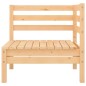 vidaXL Juego de muebles de jardín 4 piezas madera maciza de pino vidaXL Juego de muebles de jardín 4 piezas madera maciza de pino