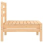 vidaXL Juego de muebles de jardín 4 piezas madera maciza de pino vidaXL Juego de muebles de jardín 4 piezas madera maciza de pino