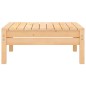 vidaXL Juego de muebles de jardín 4 piezas madera maciza de pino