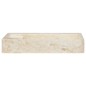 vidaXL Lavabo crema mármol 58x39x10 cm vidaXL Lavabo crema mármol 58x39x10 cm