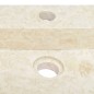 vidaXL Lavabo crema mármol 58x39x10 cm vidaXL Lavabo crema mármol 58x39x10 cm