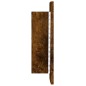 vidaXL Armario de baño con espejo LED madera roble ahumado 40x12x45 cm vidaXL Armario de baño con espejo LED madera roble ahumado 40x12x45 cm