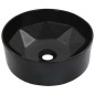 vidaXL Lavabo 36x14 cm cerámica negro vidaXL Lavabo 36x14 cm cerámica negro
