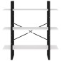 vidaXL Estantería de madera contrachapada blanco 100x30x105 cm vidaXL Estantería de madera contrachapada blanco 100x30x105 cm