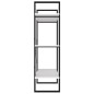 vidaXL Estantería de madera contrachapada blanco 100x30x105 cm vidaXL Estantería de madera contrachapada blanco 100x30x105 cm