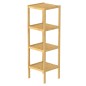 EISL Estante de baño 4 compartimentos bambú 34x33x110 cm EISL Estante de baño 4 compartimentos bambú 34x33x110 cm