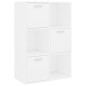 vidaXL Armario de almacenamiento madera contrachapada 60x29,5x90 cm vidaXL Armario de almacenamiento madera contrachapada 60x29,5x90 cm