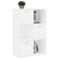 vidaXL Armario de almacenamiento madera contrachapada 60x29,5x90 cm vidaXL Armario de almacenamiento madera contrachapada 60x29,5x90 cm