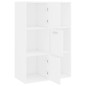 vidaXL Armario de almacenamiento madera contrachapada 60x29,5x90 cm vidaXL Armario de almacenamiento madera contrachapada 60x29,5x90 cm