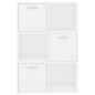vidaXL Armario de almacenamiento madera contrachapada 60x29,5x90 cm vidaXL Armario de almacenamiento madera contrachapada 60x29,5x90 cm