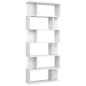vidaXL Estantería/divisor de espacios blanco brillante 80x24x192 cm vidaXL Estantería/divisor de espacios blanco brillante 80x24x192 cm